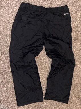 Columbia black insulated snow pants